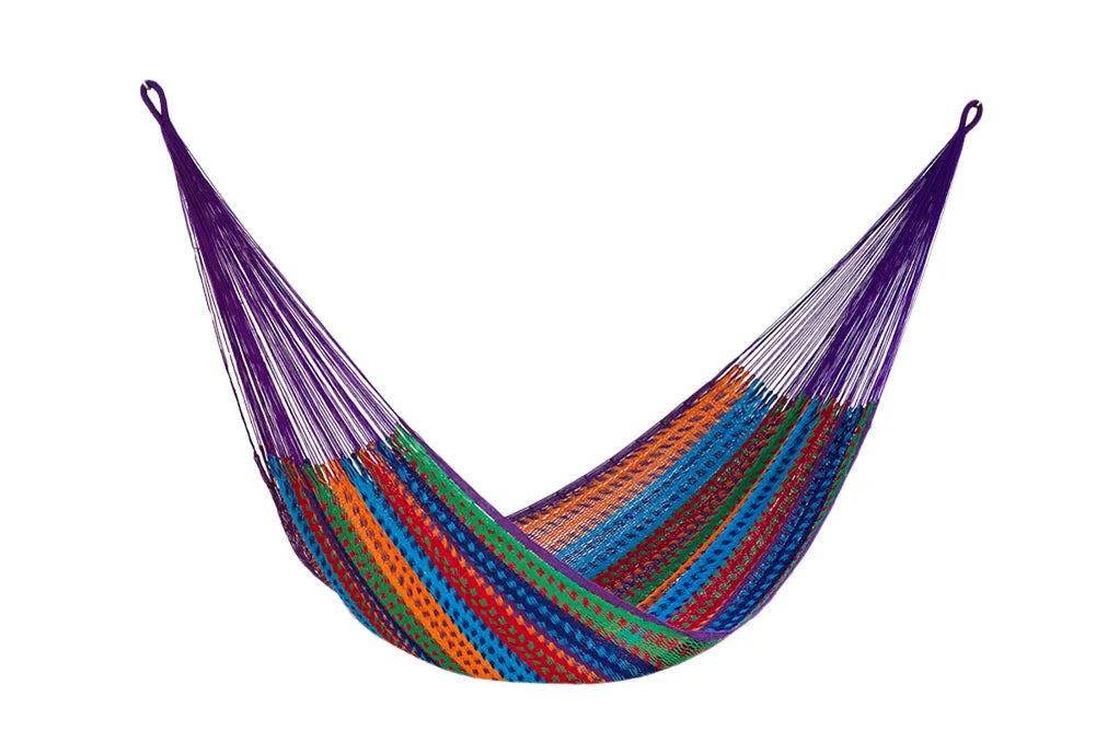 Outdoor undercover cotton Mayan Legacy hammock King size Colorina - Image 5
