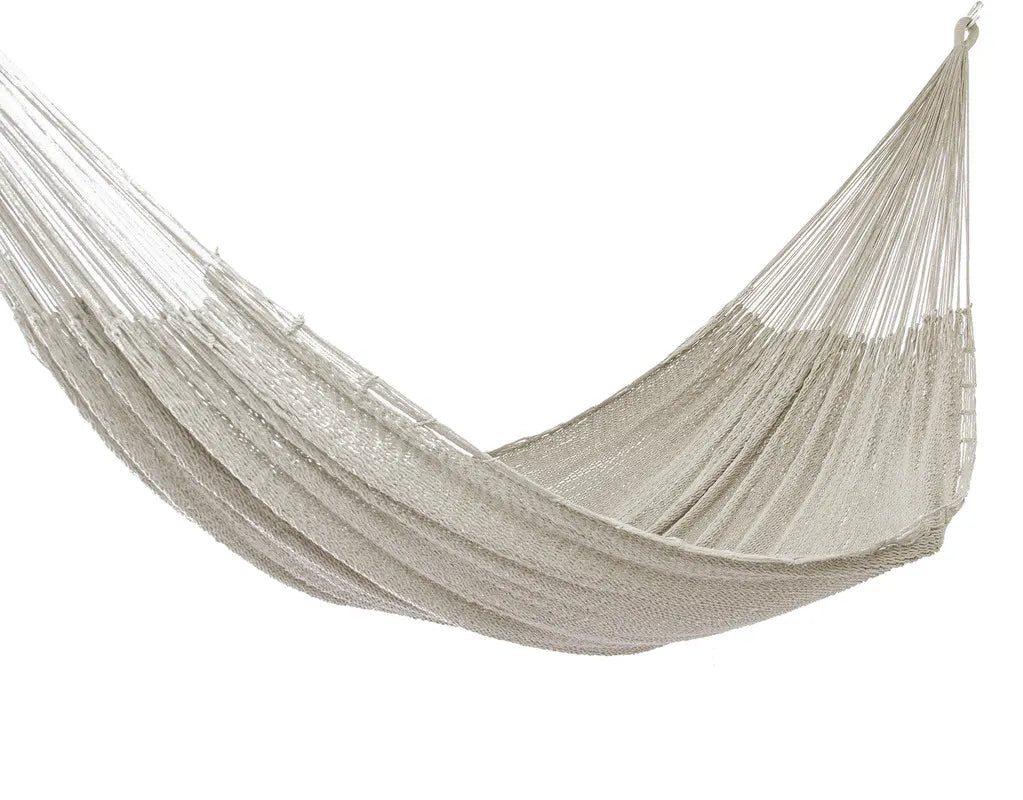 Outdoor undercover cotton Mayan Legacy hammock King size Marble - Image 9