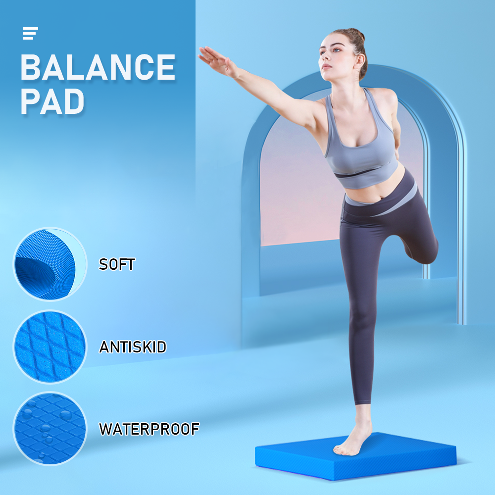 Balance Foam Pad Non-Slip Mat Exercise Soft pads for Fitness and Balance Strength Training Yoga Pilates Gym for Physical Therapy Knee Cushion - Image 2