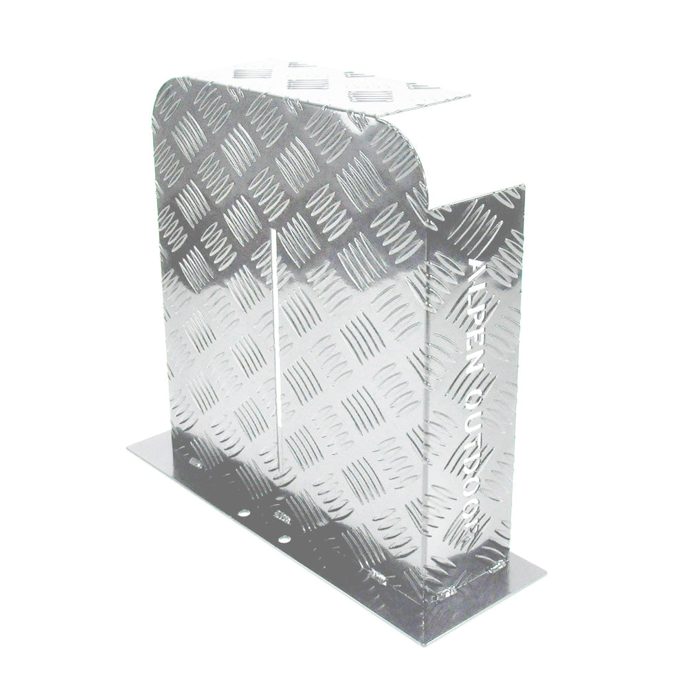 Alpen Outdoor Base Mount 2mm Thickness Aluminium Diesel Heater Fuel Tank Cover Left/Right for 10L 15L Fuel Tank Silver - Image 5