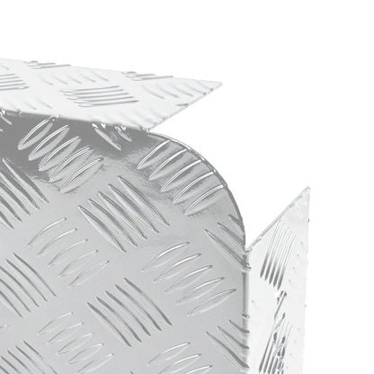 Alpen Outdoor Base Mount 2mm Thickness Aluminium Diesel Heater Fuel Tank Cover Left/Right for 10L 15L Fuel Tank Silver - Image 7