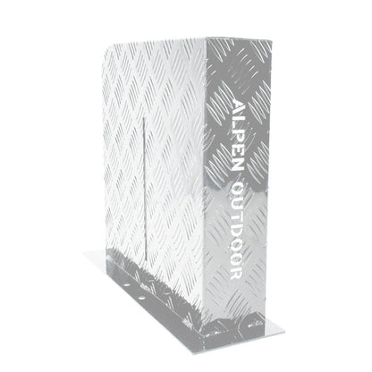 Alpen Outdoor Base Mount 2mm Thickness Aluminium Diesel Heater Fuel Tank Cover Left for 10L 15L Fuel Tank Silver - Image 3