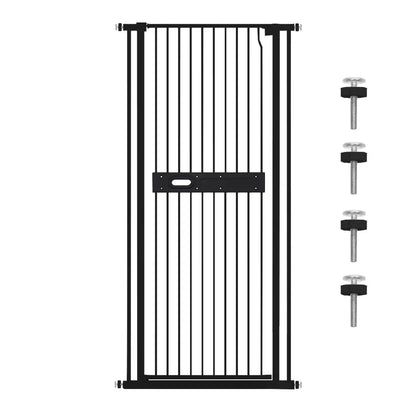 Alston Extra Tall 150cm Baby Pet Security Gate Balck Safety Gate Easy Fit Fence Two Way Opening No Drill Needed - Image 6