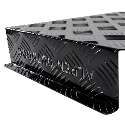 Aluminum Caravan Diesel Heater Bracket 2mm Thickness Fuel Tank Cover Double Left/Right Base 10L/15L for Caravan Trailer Toolbox Black - Image 7