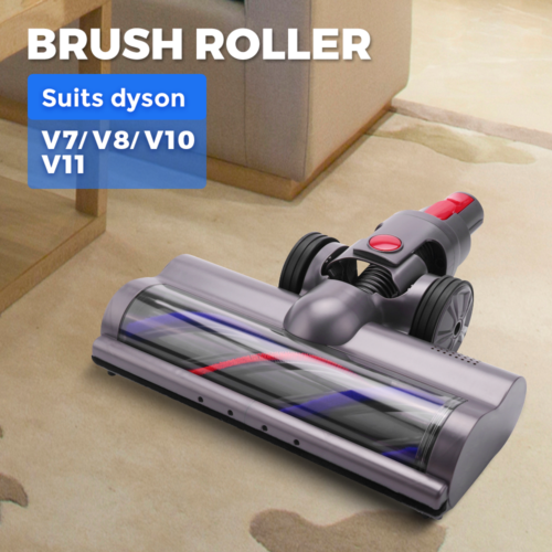 Alston Turbo Brush Roller Head Replacement for Dyson V7 V8 V10 V11 Y1W2 Cordless Vacuum Turbine Roller Brush Powerful Suction Soft Roller Gentle on Timber Floor - Image 2