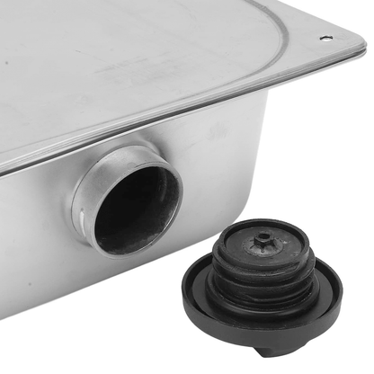 8L Petrol Fuel Tank Stainless Steel Diesel Fuel Tank Portable Diesel Container Backup Petrol Storage Tank For Truck Van External Fuel Tank - Image 5
