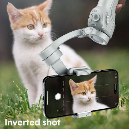 Portable Mobile Intelligent Gimbal 3 Axis Handheld Foldable and Rechargeable Smartphone Stabilizer 8 Modes with Tripod for Video Recording Face Tracking - Image 5