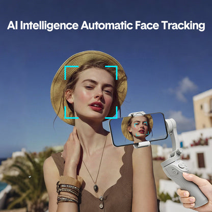 Portable Mobile Intelligent Gimbal 3 Axis Handheld Foldable and Rechargeable Smartphone Stabilizer 8 Modes with Tripod for Video Recording Face Tracking - Image 6
