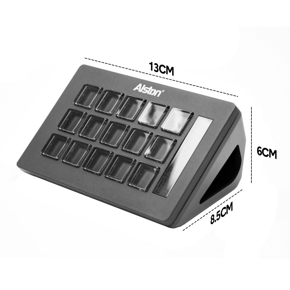 Studio Controller Keyboard Stream Controller Customizable Deck with 15 Shortcut Keys for Multi Applications Triggered in PC for Streaming Studio Work Game - Image 7