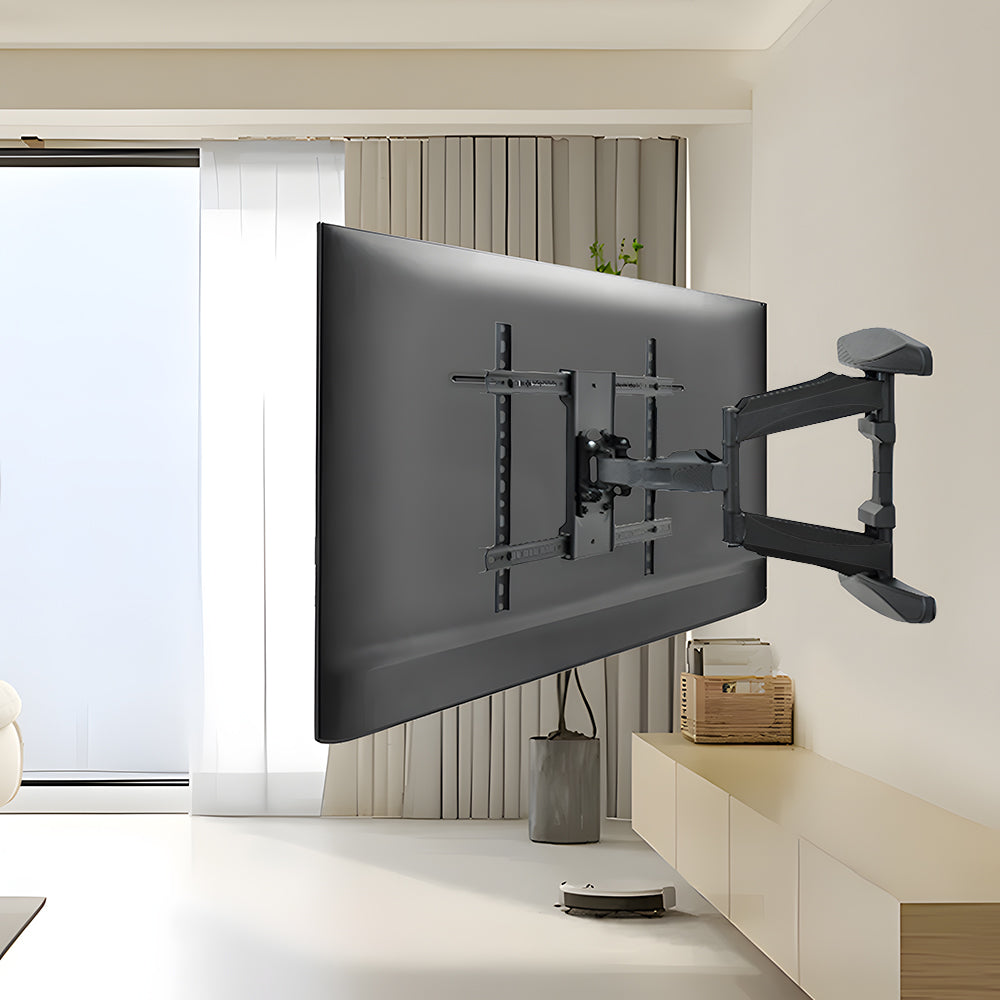 Telescopic Swivel and Tilt TV Monitor Wall Mount Bracket Load up to 85kg Full Motion Long Arm Bracket Max 48.5cm Extension For Most 32-80 inch Flat TVs - Image 9