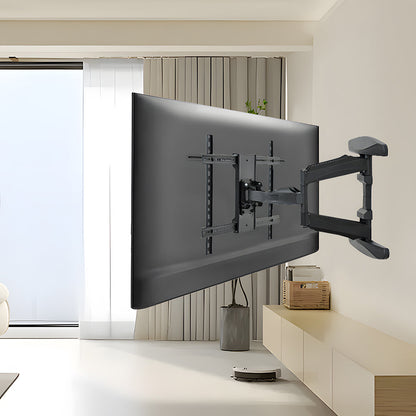 Telescopic Swivel and Tilt TV Monitor Wall Mount Bracket Load up to 85kg Full Motion Long Arm Bracket Max 48.5cm Extension For Most 32-80 inch Flat TVs - Image 9