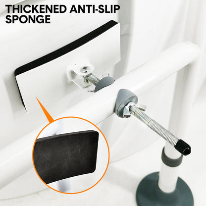 Toilet Frame Support Standing Disability Assist Aid Safety Grab Handle Rail Height and Width Adjustable For Elderly Disabled Max Load 150Kg - Image 6