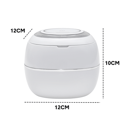 Ultrasonic UV Cleaner Portable 42khz Dual Mode Cleaner 180-220ml with Chamber and Timer for Dentures Aligner Retainer Dental and Jewellery Cleaning Machine - Image 8