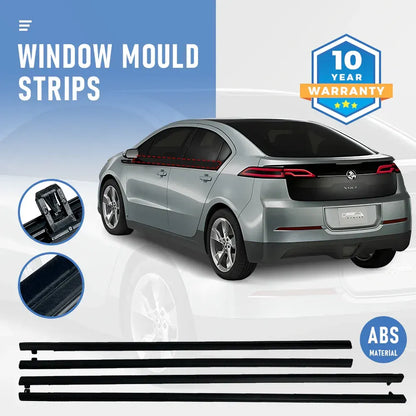 Outer Door Weather Window Rubber Seals Fit for Holden Commodore VE VF SEDAN V6 V8 Moulding Trim Strips Car Modification Accessories Black 4Pcs - Image 2