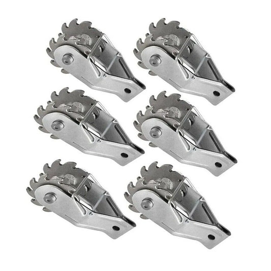 50 Pack Inline Cliplock Wire Strainer Aluminum Alloy Heavy Duty Wire Ratchet Tensioner for Electric Fence