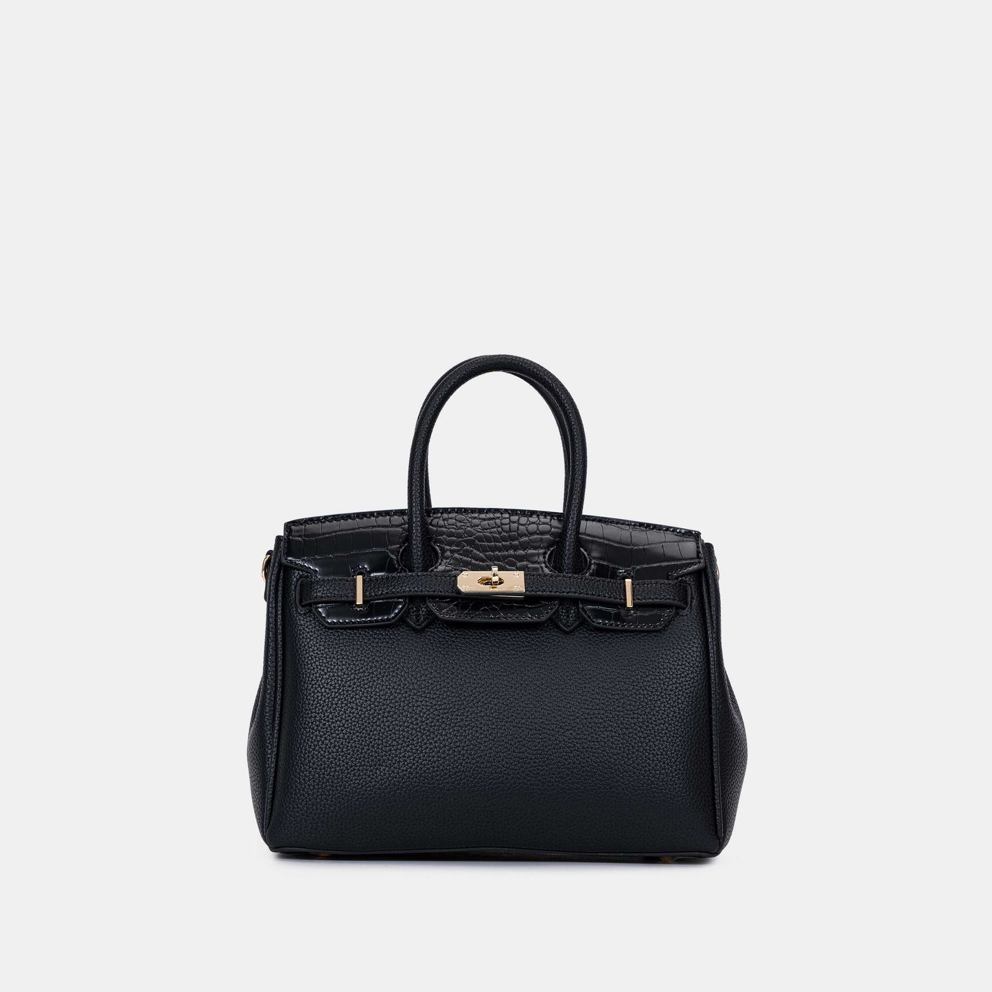 Chrisbella Elodie Leather Satchel-Green - Image 4