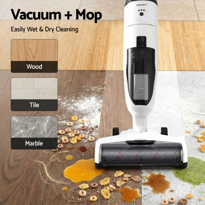 Devanti Cordless Wet Dry Vacuum Mop plus Coffee Maker Machine Espresso - Image 7