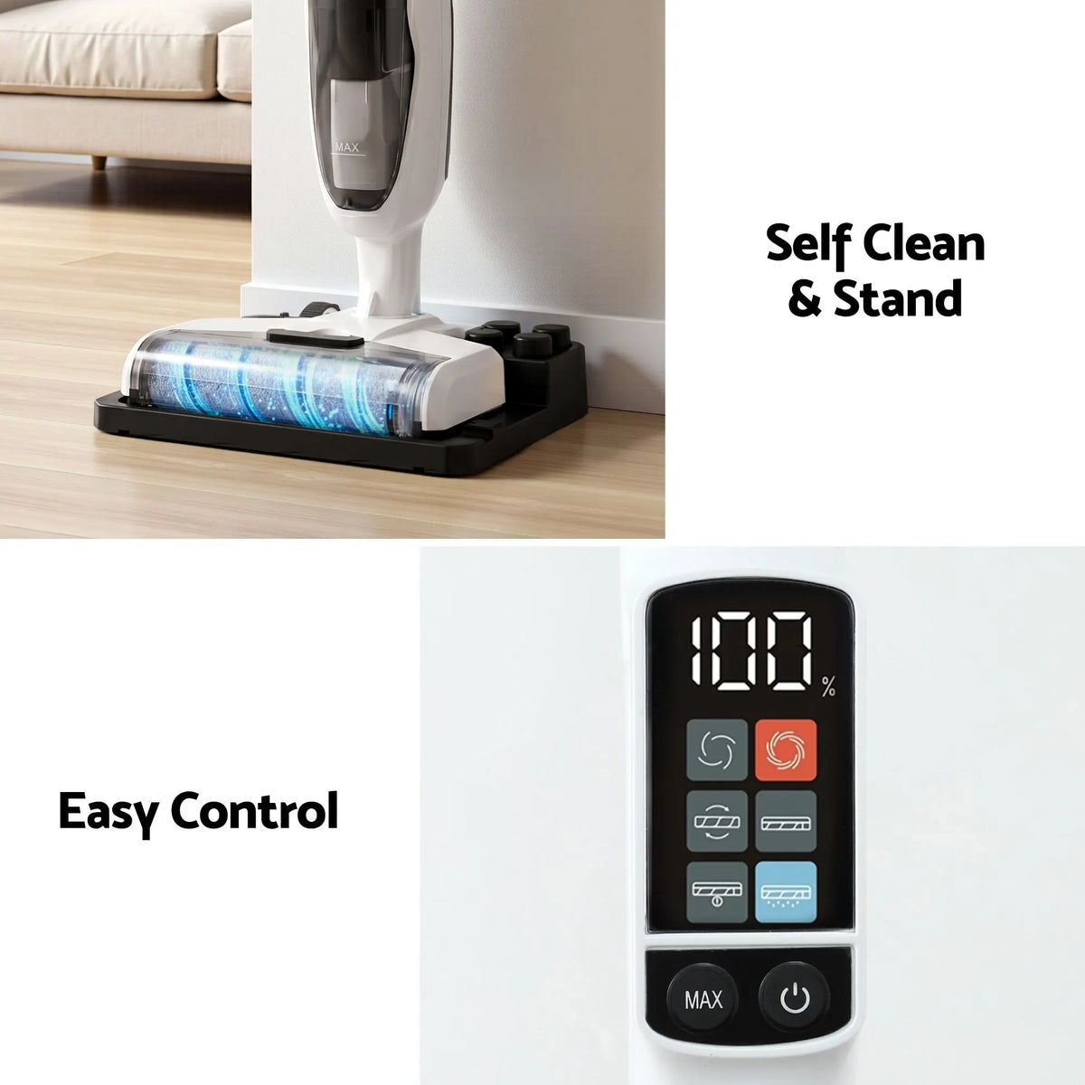 Devanti Cordless Wet Dry Vacuum Mop plus Coffee Maker Machine Espresso - Image 8