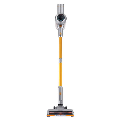 Devanti 300W Stick Vacuum Cleaner Cordless Self-Standing Golden - Image 7