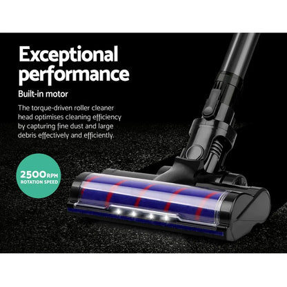 Devanti Stick Vacuum Cleaner Motorised Roller Brush Head - Image 4