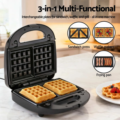 Devanti K7 Cordless Stick Vacuum Cleaner plus 3-in-1 Sandwich Maker - Image 4