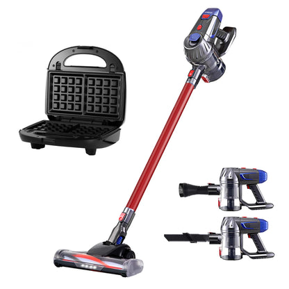 Devanti K7 Cordless Stick Vacuum Cleaner plus 3-in-1 Sandwich Maker - Image 9