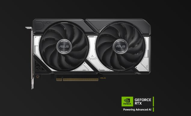ASUS nVidia GeForce DUAL-RTX5060TI-O16G RTX5060 Ti 16GB GDDR7 OC Edition 2602MHz Boost Clock, RAM...