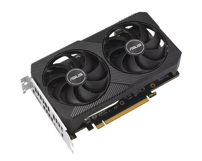ASUS AMD Radeon DUAL-RX6500XT-O4G-V2  RX 6500 XT V2 OC Edition 4GB GDDR6 with two powerful Axial... - Image 2