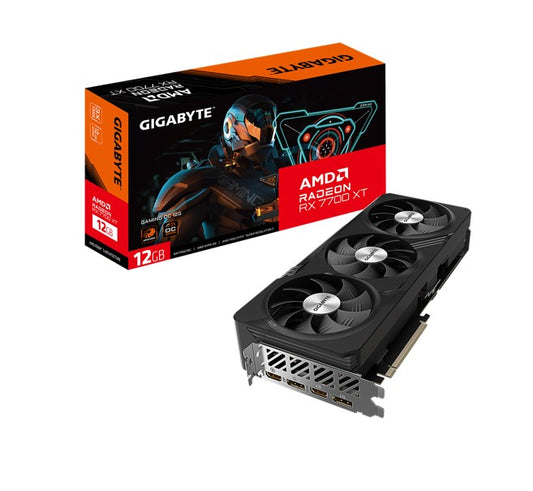 Gigabyte AMD Radeon™ RX 7700 XT GAMING OC 12G, 18 Gbps, GDDR6, 192 bit, PCI-E 4.0, 8 Pin*2, Displ...