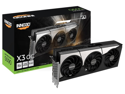 INNO3D nVidia GeForce RTX 5080 ICHILL X3 16GB GDDR7 2715MHz Boost Clock, RAM 30Gbps, 3xDP, 1xHDMI...