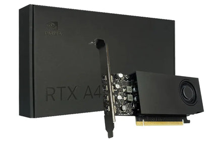 Leadtek nVidia RTX A400 4GB GDDR6 PCIe Gen 4 x8 50W (ATX  Bracket) 96GB/s Memory Bandwidth Memory...