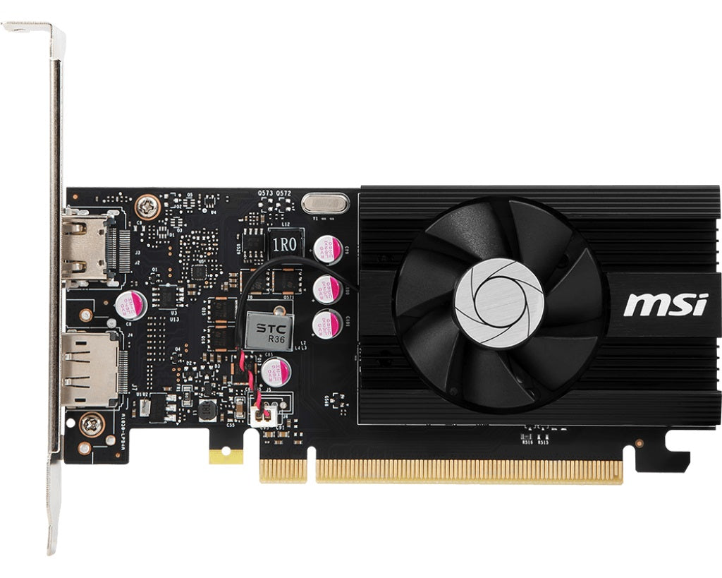 MSI nVidia GeForce GT 1030 4GD4 LP OC Video Card, PCI-e 3.0, 1430 MHz Boost Clock,  1x HDMI 2.0,... - Image 2