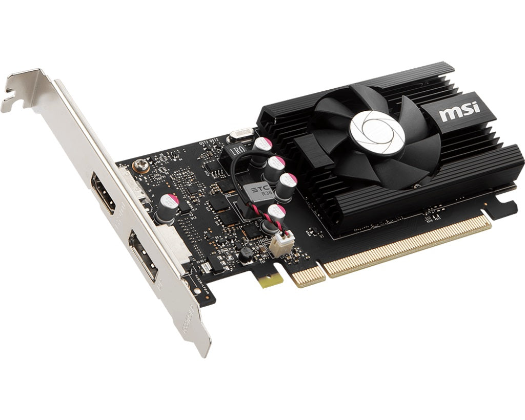 MSI nVidia GeForce GT 1030 4GD4 LP OC Video Card, PCI-e 3.0, 1430 MHz Boost Clock,  1x HDMI 2.0,... - Image 3