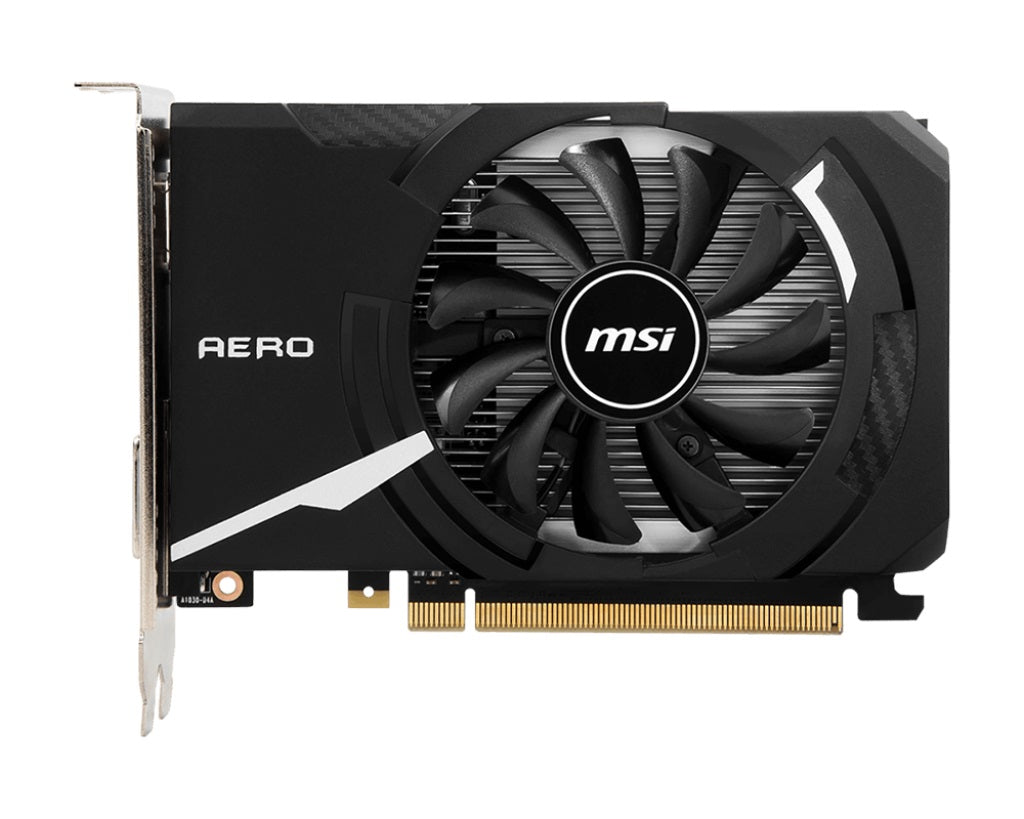 MSI nVidia GeForce GT 1030 AERO ITX 4GD4 OC Video Card, PCI-e 3.0, 1430 MHz Boost Clock, 1x HDMI... - Image 2
