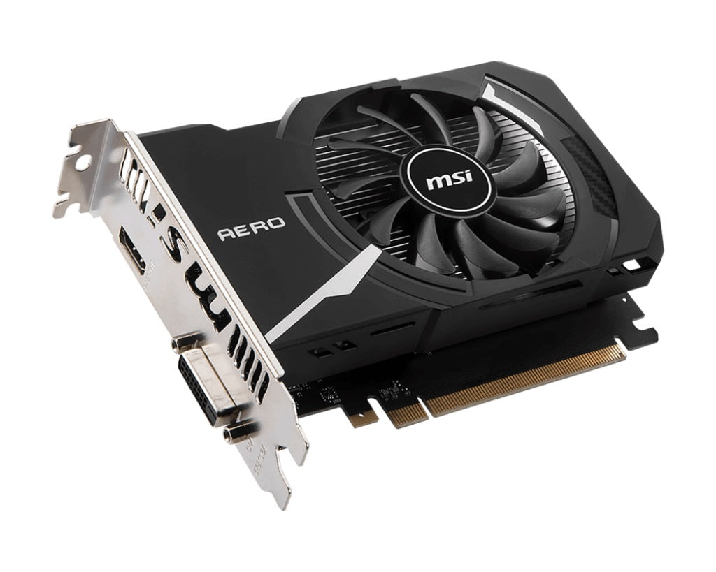 MSI nVidia GeForce GT 1030 AERO ITX 4GD4 OC Video Card, PCI-e 3.0, 1430 MHz Boost Clock, 1x HDMI... - Image 3