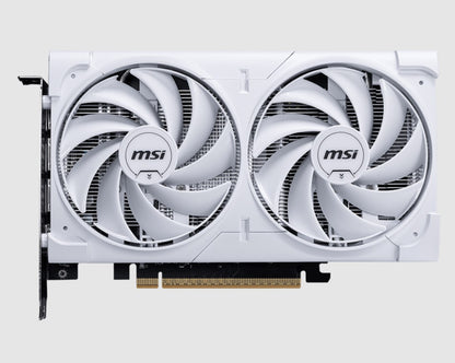 MSI nVidia GeForce RTX 5060 8G VENTUS 2X OC WHITE,  PCI Express® Gen 5 x16, Boost: 2527 MHz, CUDA... - Image 2