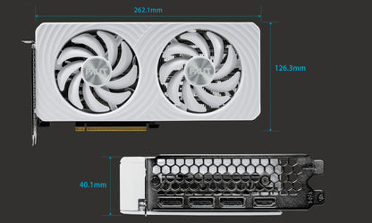 PALIT RTX5060 WHITE OC 8GB GDDR7 128bit 3-DP HDMI NE75060U19P1-GB2063M - Video/Graphics Cards - Image 3