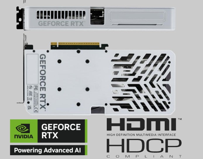 PALIT RTX5060Ti WHITE OC 16GB GDDR7 128bit 3-DP HDMI NE7506TU19T1-GB2061M - Video/Graphics Cards - Image 3
