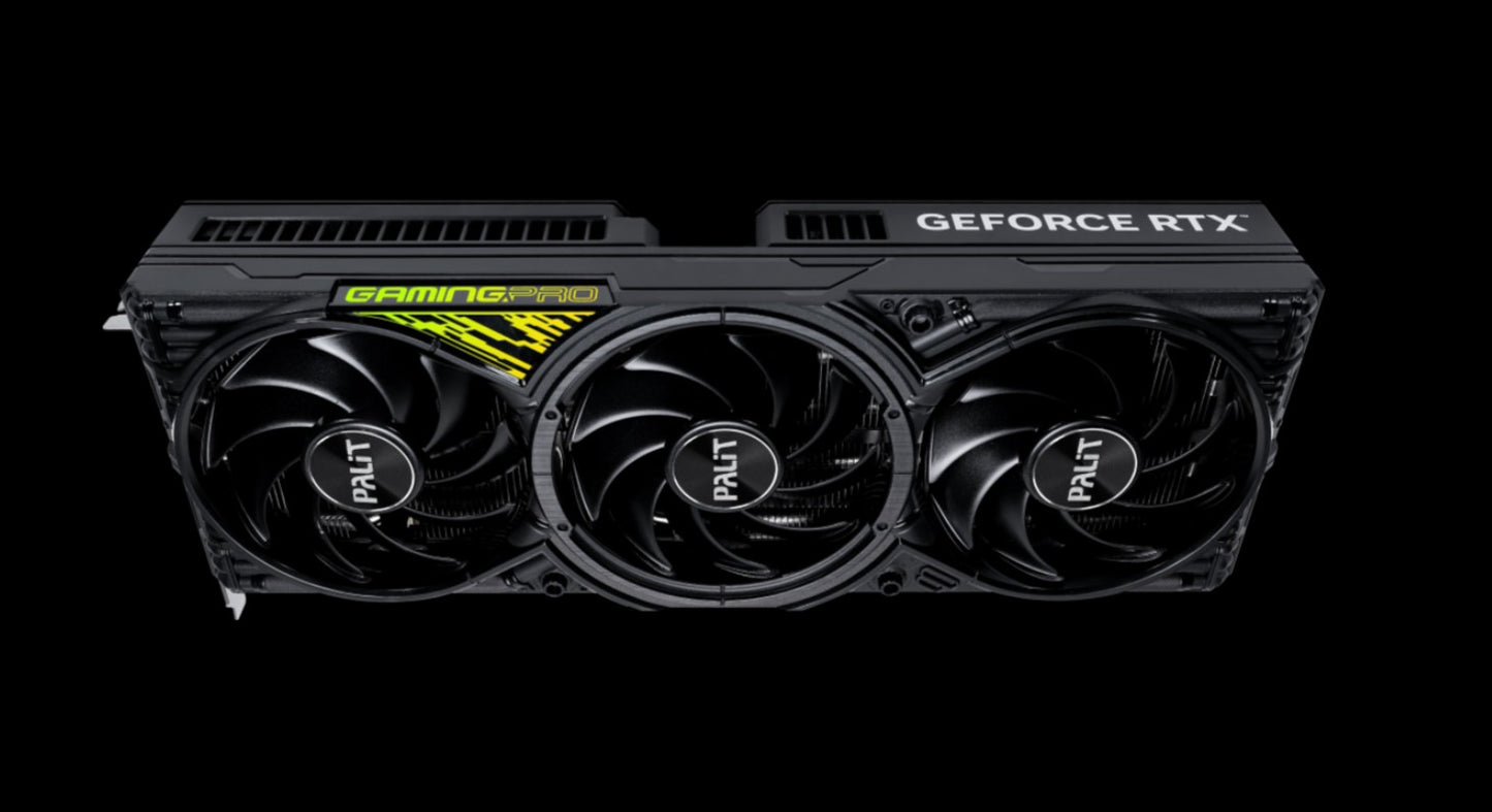 PALIT RTX5080 GAMINGPRO 16GB GDDR7 256bit 3-DP HDMI V1 PCI-E 5.0 NE75080019T2-GB2031Y 4K 3 slot R... - Image 3