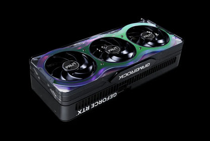 PALIT RTX5090 GAMEROCK OC 32GB GDDR7 512bit 3-DP HDMI ARGB NE75090S19R5-GB2020G - Video/Graphics... - Image 4