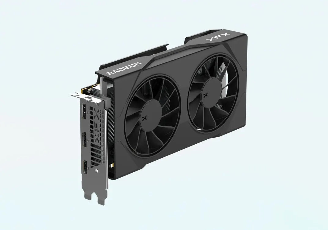 XFX Swift AMD Radeon RX 9050 Gaming Edition with 8GB GDDR6 HDMI 2xDP, AMD RDNA™ 4 (RX-95SWFT8BE)... - Image 2