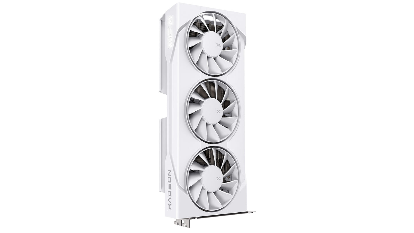 XFX Swift AMD Radeon RX 9060XT OC White Triple Fan Gaming Edition with 16GB GDDR6 HDMI 2xDP, AMD... - Image 2