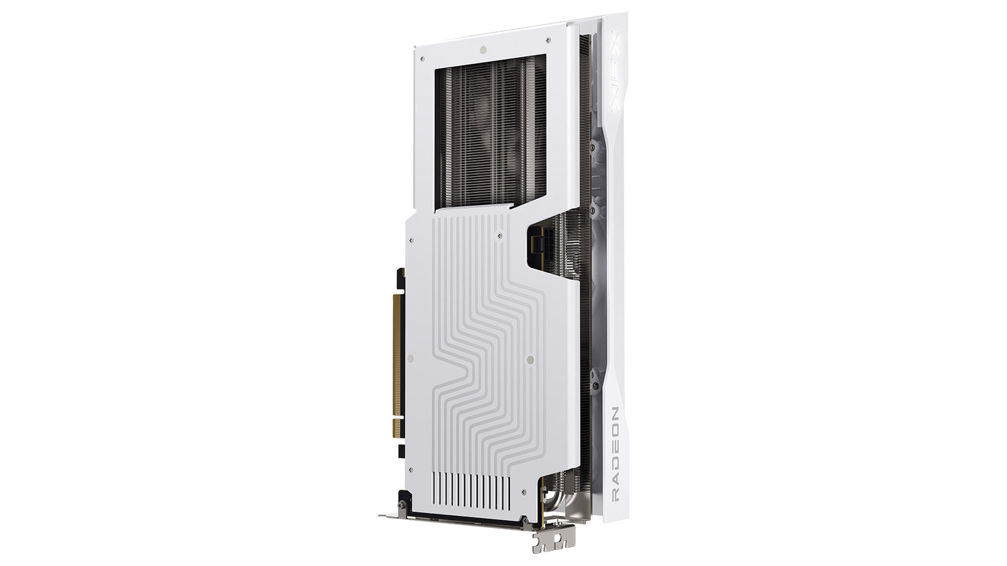 XFX Swift AMD Radeon RX 9060XT OC White Triple Fan Gaming Edition with 16GB GDDR6 HDMI 2xDP, AMD... - Image 3