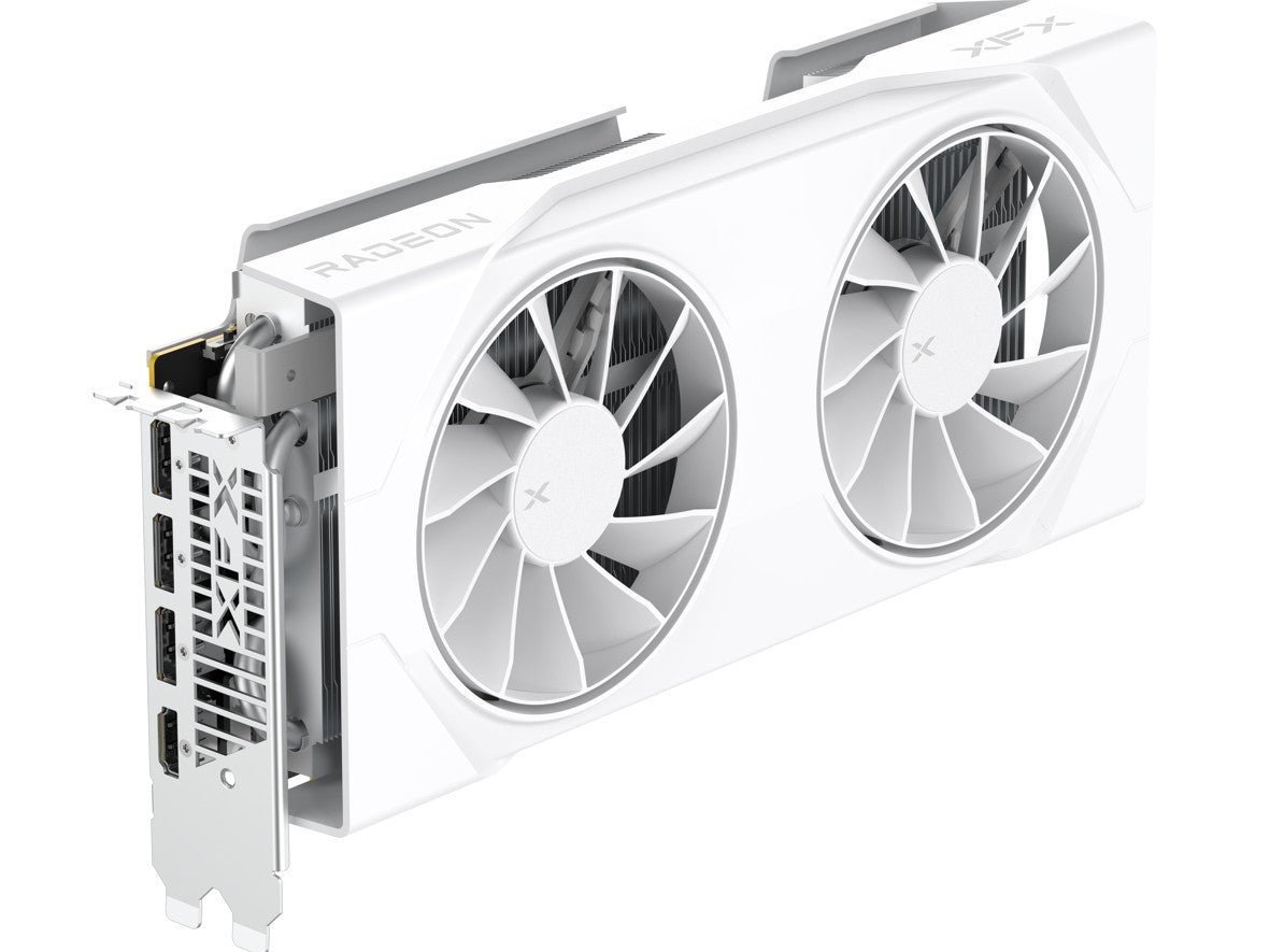 XFX Swift AMD Radeon RX 9070 OC White Dual Fan Gaming Edition with 16GB GDDR6 HDMI 3xDP, AMD RDNA... - Image 2