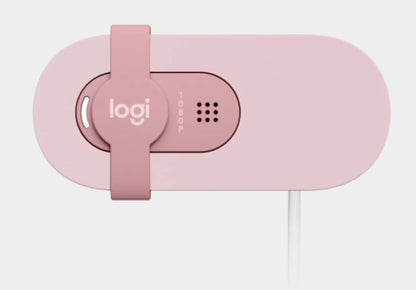 Logitech Brio 100 Full HD 1080p webcam with auto-light balance, integrated privacy shutter, and b... - Image 3