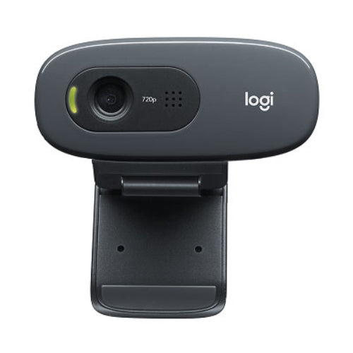 Logitech C270 3MP HD Webcam 720p/30fps, Widescreen Video Calling, Light Correc, Noise-Reduced Mic... - Image 3