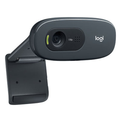 Logitech C270 3MP HD Webcam 720p/30fps, Widescreen Video Calling, Light Correc, Noise-Reduced Mic... - Image 4