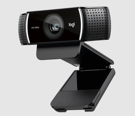 Logitech C922 Pro Stream Full HD Webcam 30fps at 1080p Autofocus Light Correction 2 Stereo Microp...