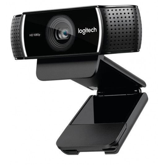 Logitech C922 Pro Stream Full HD Webcam 30fps at 1080p Autofocus Light Correction 2 Stereo Microp...