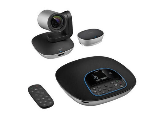 Logitech Group- Conference Cam Group HD Video Conferencing Webcam for Med-Large Meeting Rooms 108...